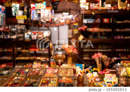 金沢の昭和レトロな博物館にある駄菓子屋の展示 105002653
