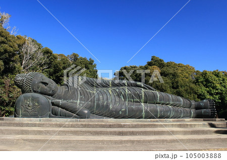 釈迦涅槃仏～常楽山萬徳寺 105003888