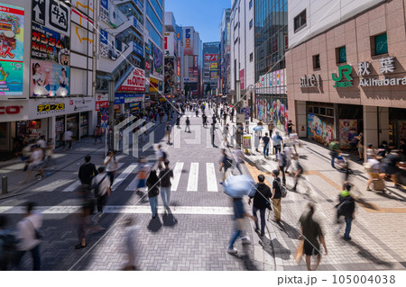 《東京都》秋葉原電気街・都市風景 《東京都》秋葉原電気街・都市風景 105004038