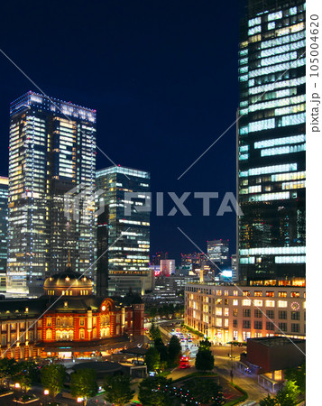 【東京都 千代田区・中央区】 東京駅~京橋の夕景 都市景観(2023年7月) 【東京都 千代田区・中央区】 東京駅~京橋の夕景 都市景観(2023年7月) 105004620