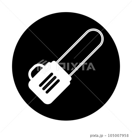 chainsaw icon vector 105007958