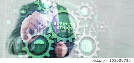 Business Ethics Honesty Integrity Concept. Universal background for presentation Business Ethics Honesty Integrity Concept. Universal background for presentation 105009780