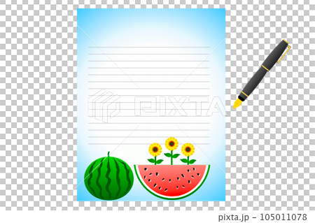 Summer greeting card 105011078