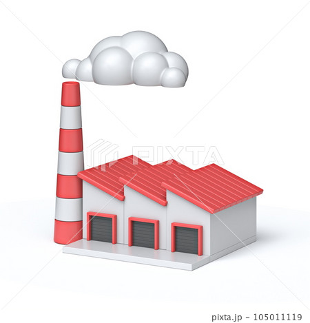 Factory building 3D 105011119