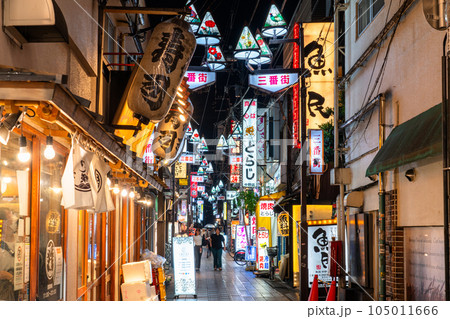 《東京都》ノスタルジックな飲み屋街・中野駅前 105011666