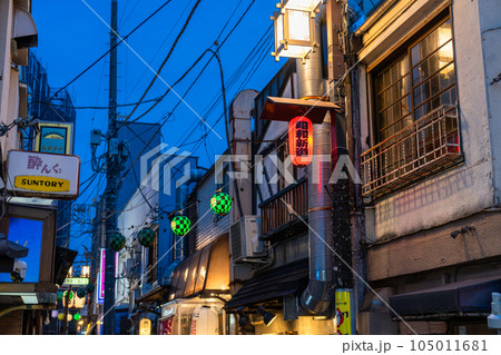 《東京都》ノスタルジックな飲み屋街・中野駅前 105011681
