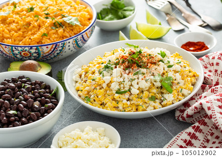 Mexican street corn Mexican street corn 105012902