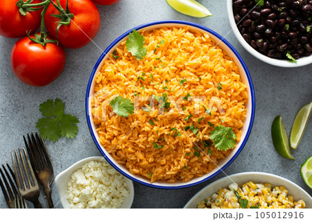 Mexican rice with tomatoes Mexican rice with tomatoes 105012916