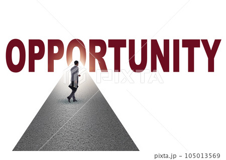 Opportunity concept with business people Opportunity concept with business people 105013569