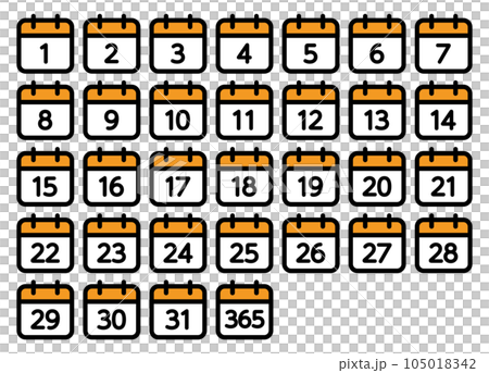 日曆圖標（日期） 105018342