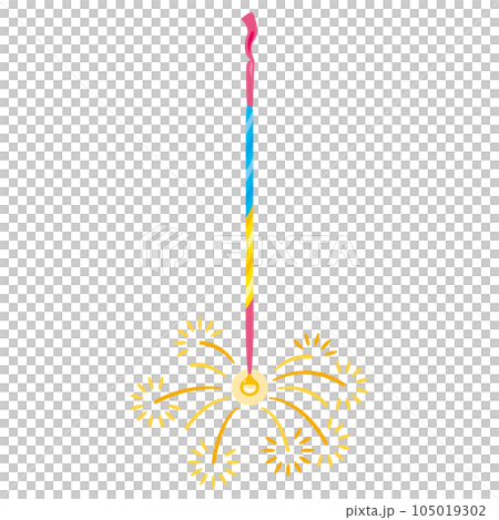 線香花火 105019302