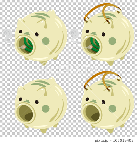 Pig mosquito coil set 1 105019405