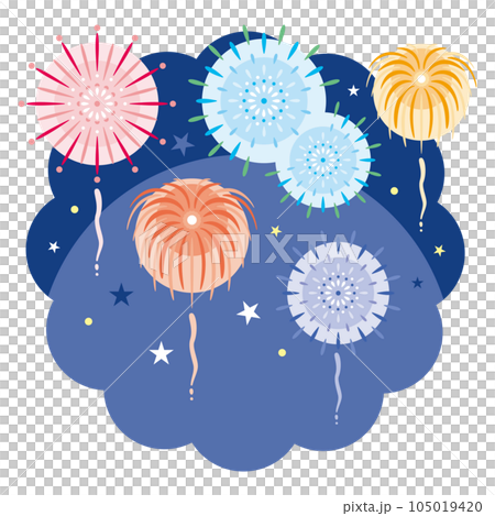 夜空和煙花 105019420