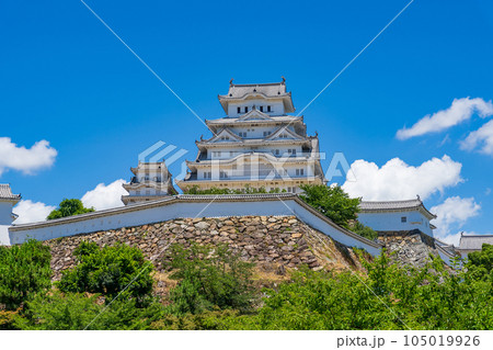 世界文化遺産 夏の国宝姫路城 世界文化遺産 夏の国宝姫路城 105019926