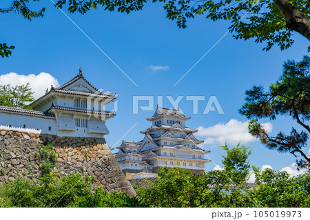 世界文化遺産 夏の国宝姫路城 世界文化遺産 夏の国宝姫路城 105019973