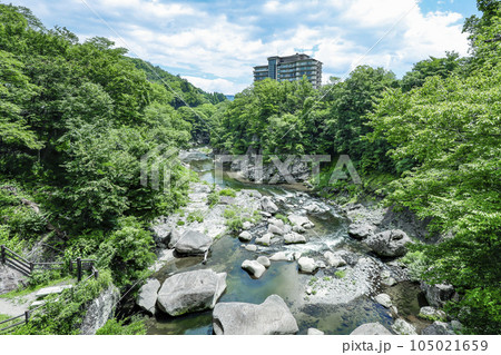 夏の磊々峡 105021659