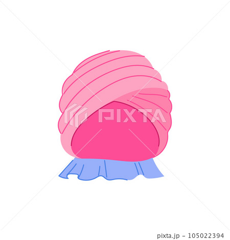 traditional turban indian cartoon vector illustration traditional turban indian cartoon vector illustration 105022394
