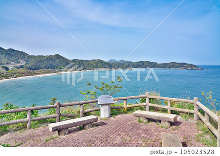 【東浜展望所からの風景】 鳥取県岩美郡岩美町陸上 105023528