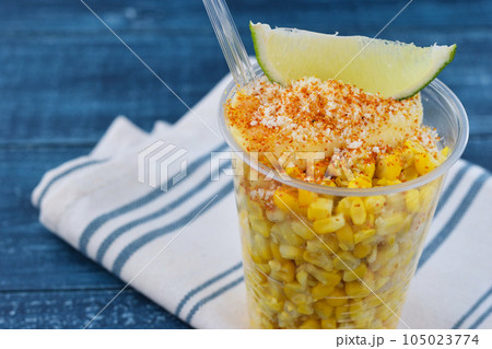 メキシコ料理のエスキーテス Esquites mexicanos メキシコ料理のエスキーテス Esquites mexicanos 105023774