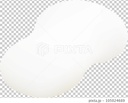 こぼれたミルクのフレーム こぼれたミルクのフレーム 105024689