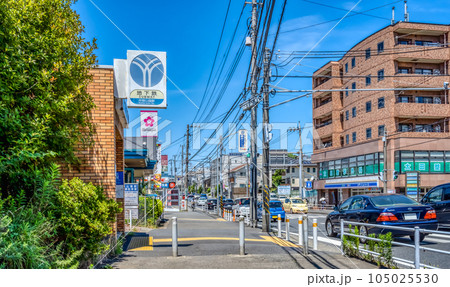 横浜市の都市風景 根岸公園駅 横浜市の都市風景 根岸公園駅 105025530