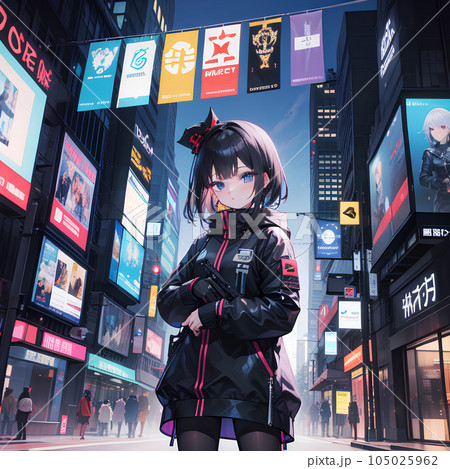 サイバーパンク少女 105025962