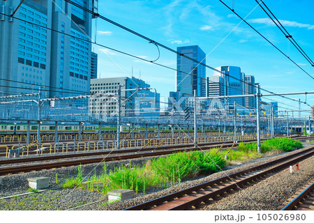 山手線新駅 高輪ゲートウェイ駅から品川方面の眺望 山手線新駅 高輪ゲートウェイ駅から品川方面の眺望 105026980