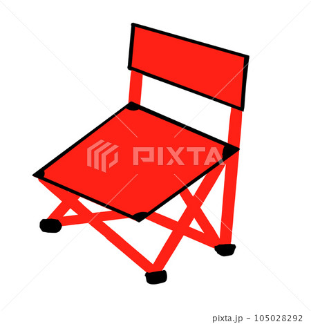 chair for children icon, cartoon style 105028292