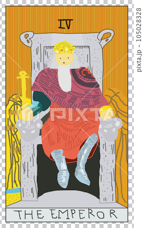 4_皇帝_塔羅牌 105028328