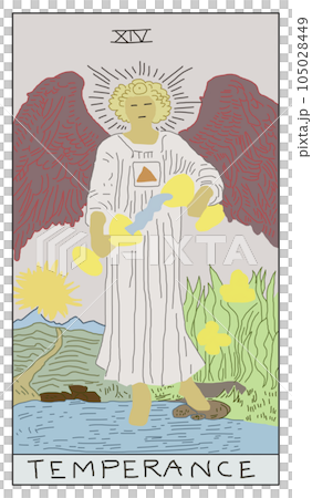 14_節制_塔羅牌 105028449