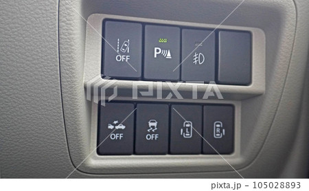 運転席の操作パネル 105028893