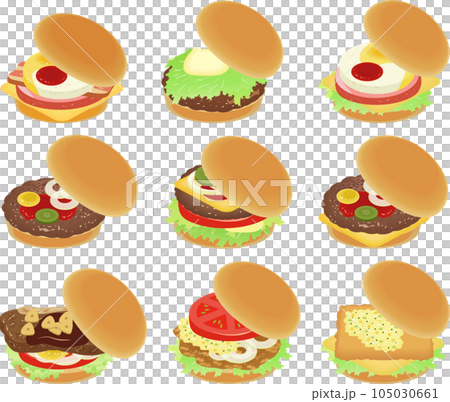 ハンバーガーセット 105030661