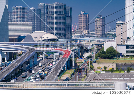 《東京都》首都高速湾岸線・お台場エリア 105030677