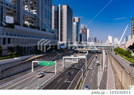《東京都》首都高速湾岸線・お台場エリア 《東京都》首都高速湾岸線・お台場エリア 105030853