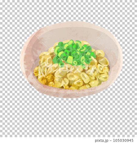 Natto watercolor vector illustration 105030945