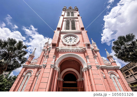 タンディン教会 ベトナム ホーチミン タンディン教会 ベトナム ホーチミン 105031326