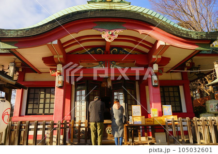 日本 東京 市谷亀岡八幡宮 日本 東京 市谷亀岡八幡宮 105032601