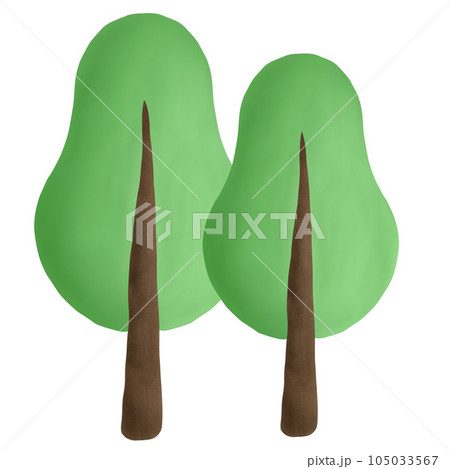 tamarind tree isolated on white tamarind tree isolated on white 105033567