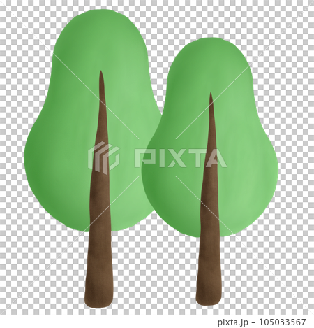 tamarind tree isolated on white tamarind tree isolated on white 105033567
