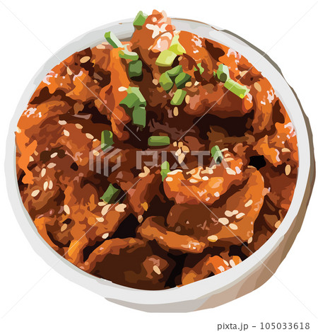 Korean food Korean food 105033618