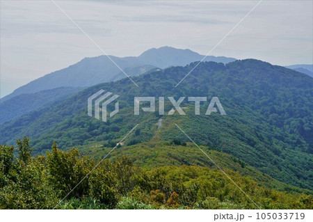 マトネ付近からの金北山縦走路 マトネ付近からの金北山縦走路 105033719