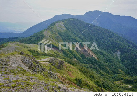 真砂の峰からの金北山の稜線 真砂の峰からの金北山の稜線 105034119