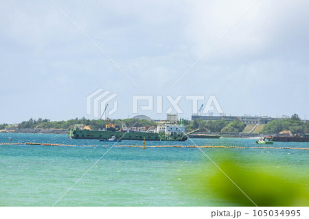 辺野古埋め立て工事2023年7月 105034995