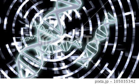 DNA strands DNA strands 105035342