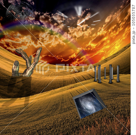 Fantasy Landscape Fantasy Landscape 105035787