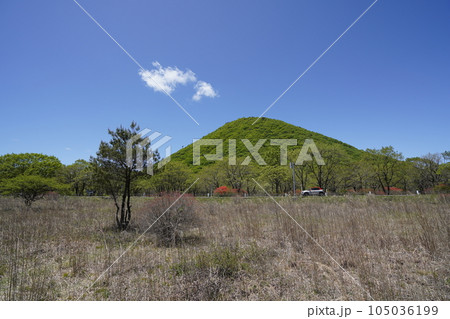 榛名高原　ゆうすげの道から榛名富士方面を見る　　2023年5月24日 105036199