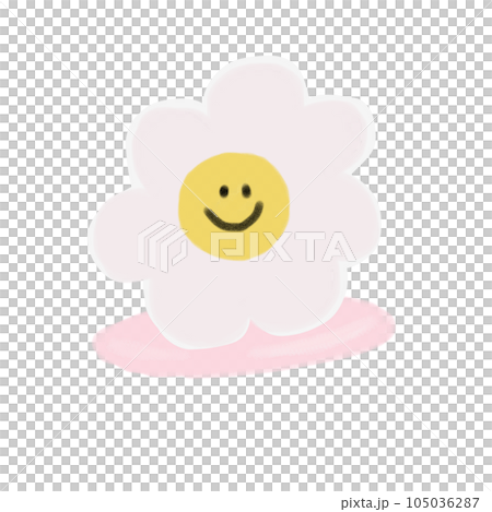 Smiling face  105036287