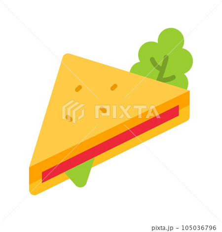 Sandwich Icon Image. 105036796