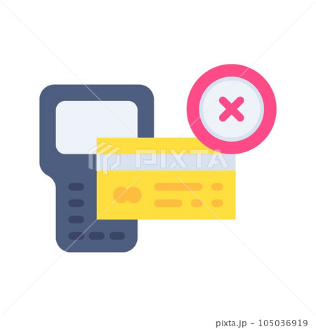 Rejected Icon Image. 105036919