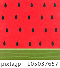 Abstract watermelon background for usage as an aesthetic and a decorative element 105037657